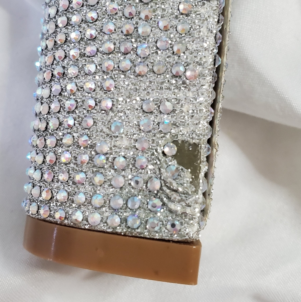 Gorgeous Rhinestone Sparkle Platforms - Picture 9 of 15
